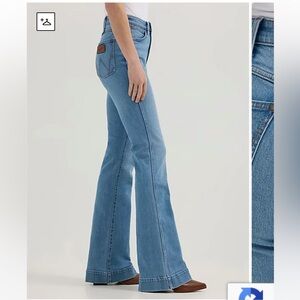 Wrangler Retro Bailey High Rise Trouser Jean